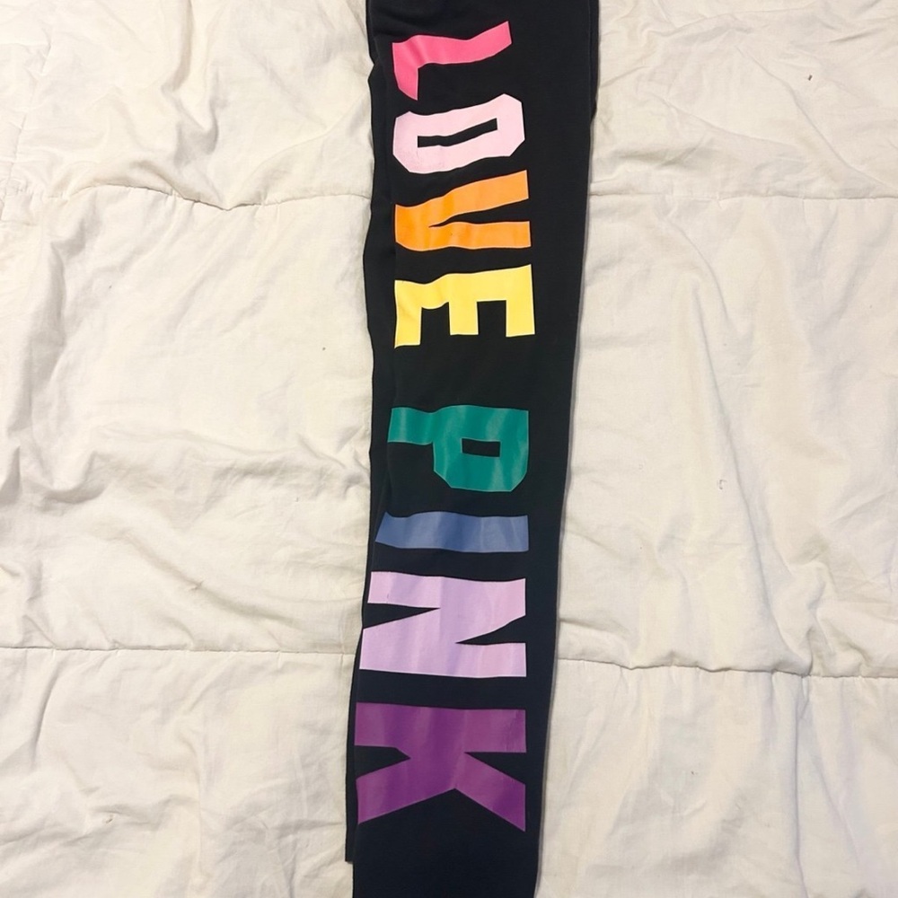 PINK Victoria's Secret Black Leggings